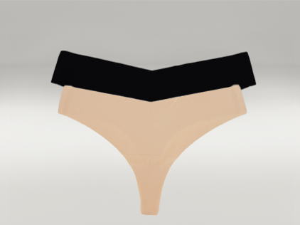 2 Piece Bundle- Covert Thong, Midnight Thong (FINAL SALE)